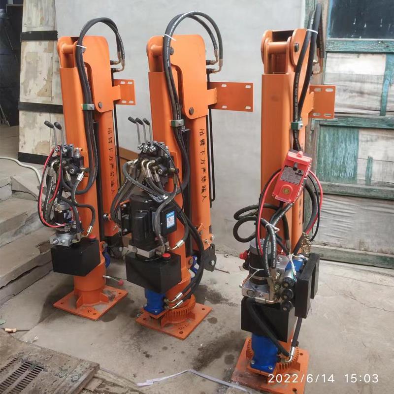 北投区重汽蓝牌随车吊 3.2吨 国六动力强 液压驱动 农用自卸起重机